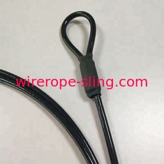 Pvc gecoat staalkabel hoofdstel slings 7 x 19 5mm flexibel met krimpbare buis