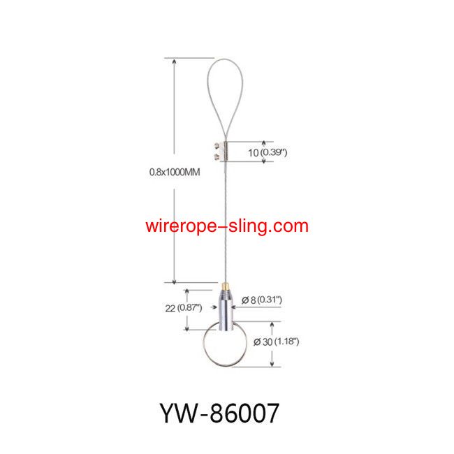 Lichthardware Linear Light wire suspension kit Adjustable YW8605