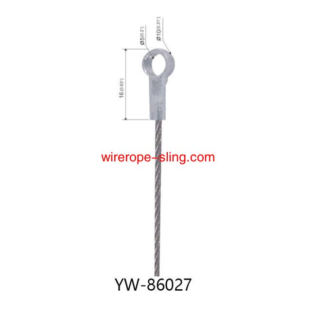 Art Wire Hangende Kits Four Legs Schroef Clip Brass Plated Nickel 1.5mm Dia YW8623
